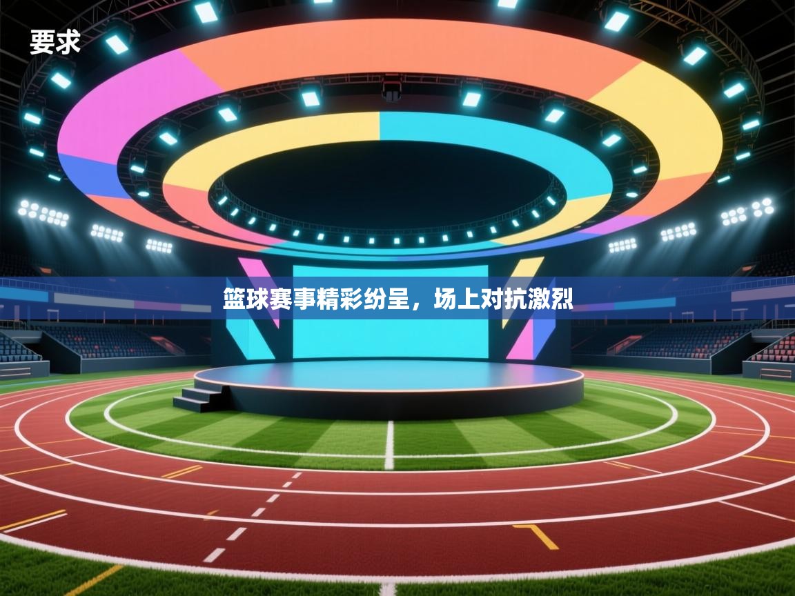 篮球赛事精彩纷呈,场上对抗激烈 第1张