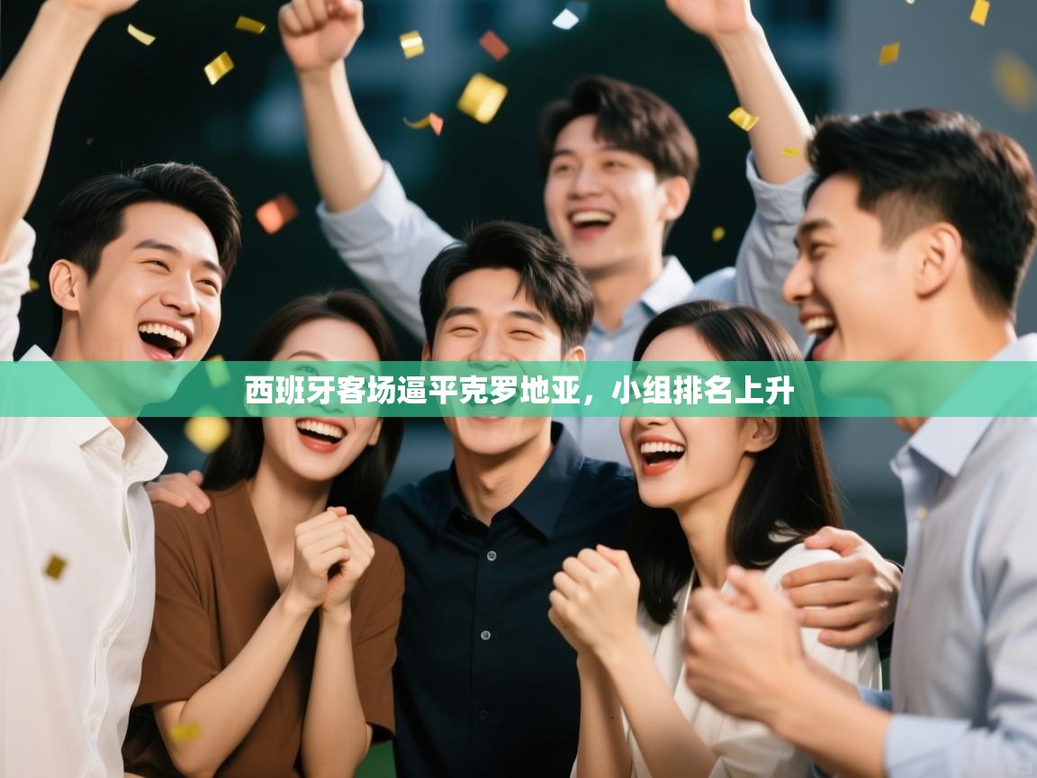 西班牙客场逼平克罗地亚，小组排名上升